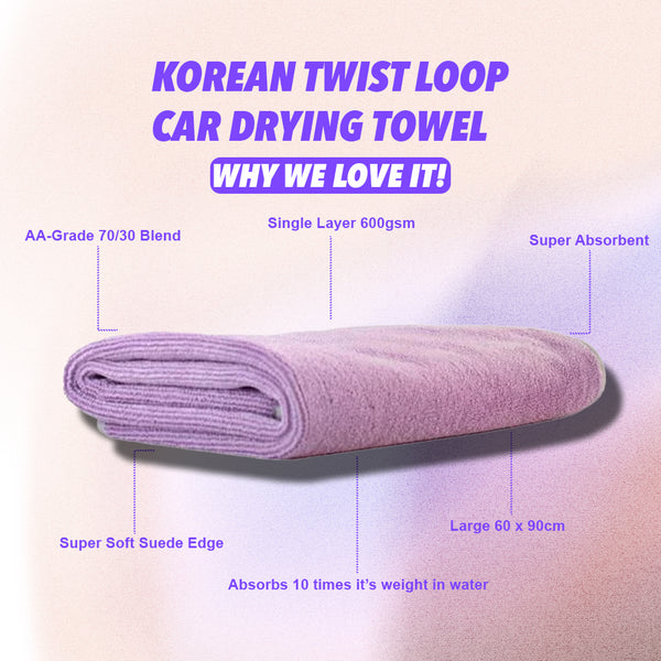 koreantwistloopdryingtowelinformation