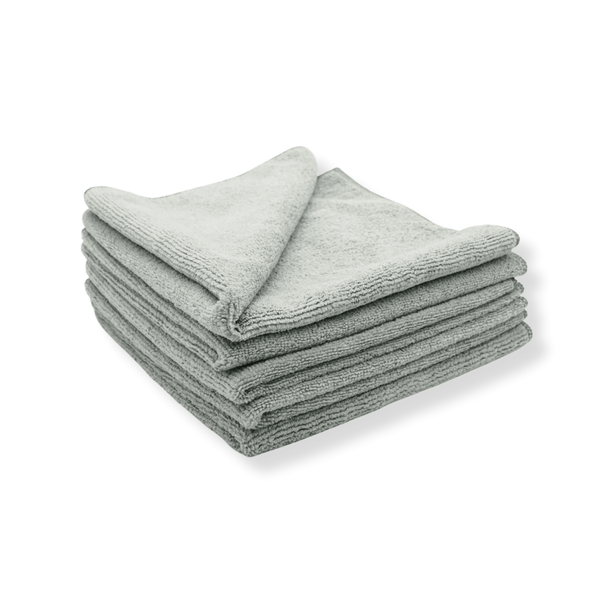Premium 330gsm Knitted Microfibre Cloths | Commercial Grade | 40x40cm