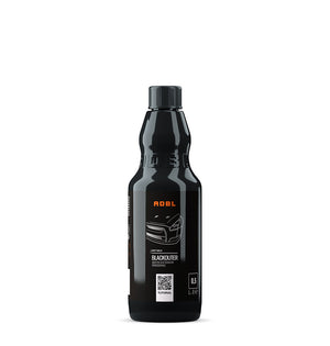 ADBL Black Outer 0.5L bottle, satin exterior plastic and tire dressing