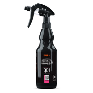 ADBL QD1 Quick Detailer Tropical 0.5L spray bottle for quick gloss and paint maintenance.