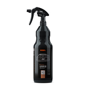 ADBL Leather QD Quick Detailer 1L bottle. Easy-to-use car leather cleaner and conditioner spray.