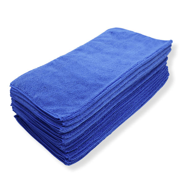 Big Blue Knitted Microfibre Cloths (50x50cm)