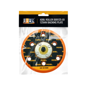 ADBL Roller D09125-01 125mm backing plate in original retail packaging