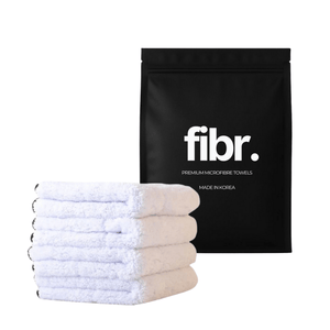 FIBR. Korean Ultra Plush Microfibre Towel | 900GSM  | 40cm x 40cm