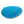 Blue curved grit guard on a white background