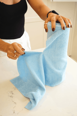 MicrofibreTearAwayRollBlue