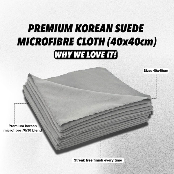 SuedeGreyClothKorean40x40information