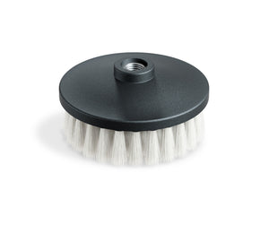 ADBL TWISTER 100 MM round brush attachment with soft bristles for machine textile and leather cleaning