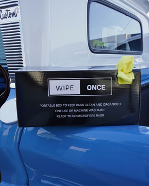 WIpe once