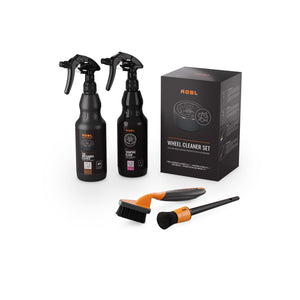 ADBL Wheel Cleaner Set with Vampire Light wheel cleaner, Tire & Rubber Cleaner, tire brush, and detailing brush