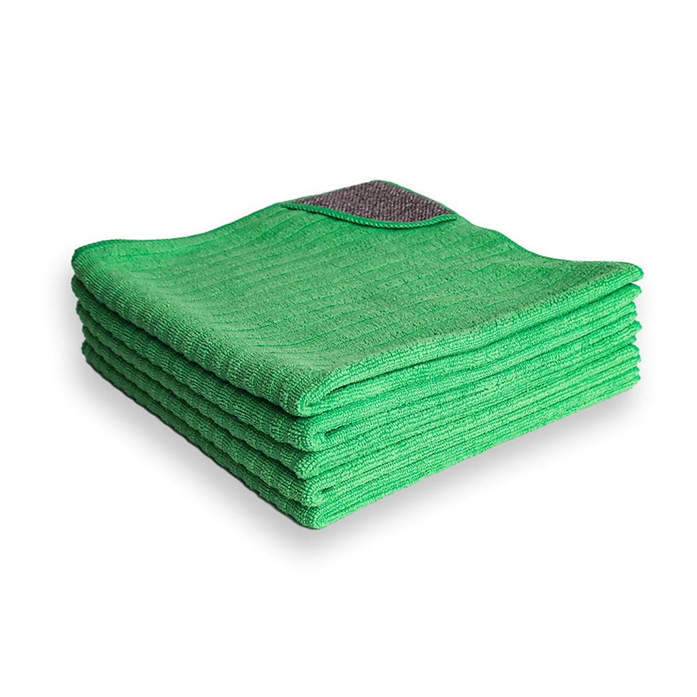 Universal Kitchen Cloth With Scrub Corner Cloth – Microfibre Cloths
