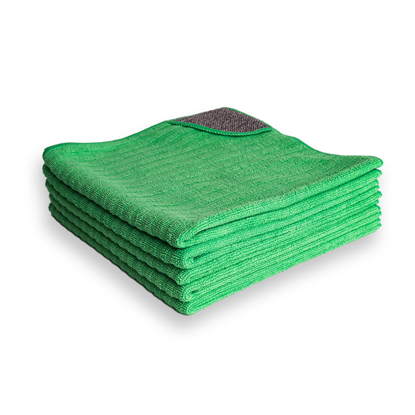 Wipe Once Microfibre with Scrubbing Pocket