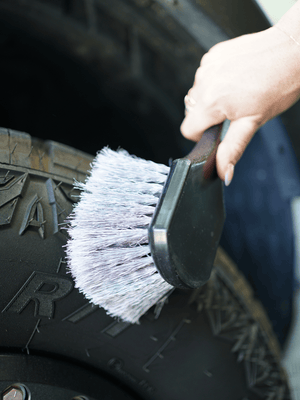 Wheel and Tyre Brush