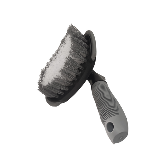 Ergonomic Tyre Brush | Nylon Wheel Brush